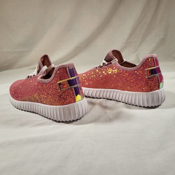 Sparkling Pink Sneakers - Picture 4 of 7
